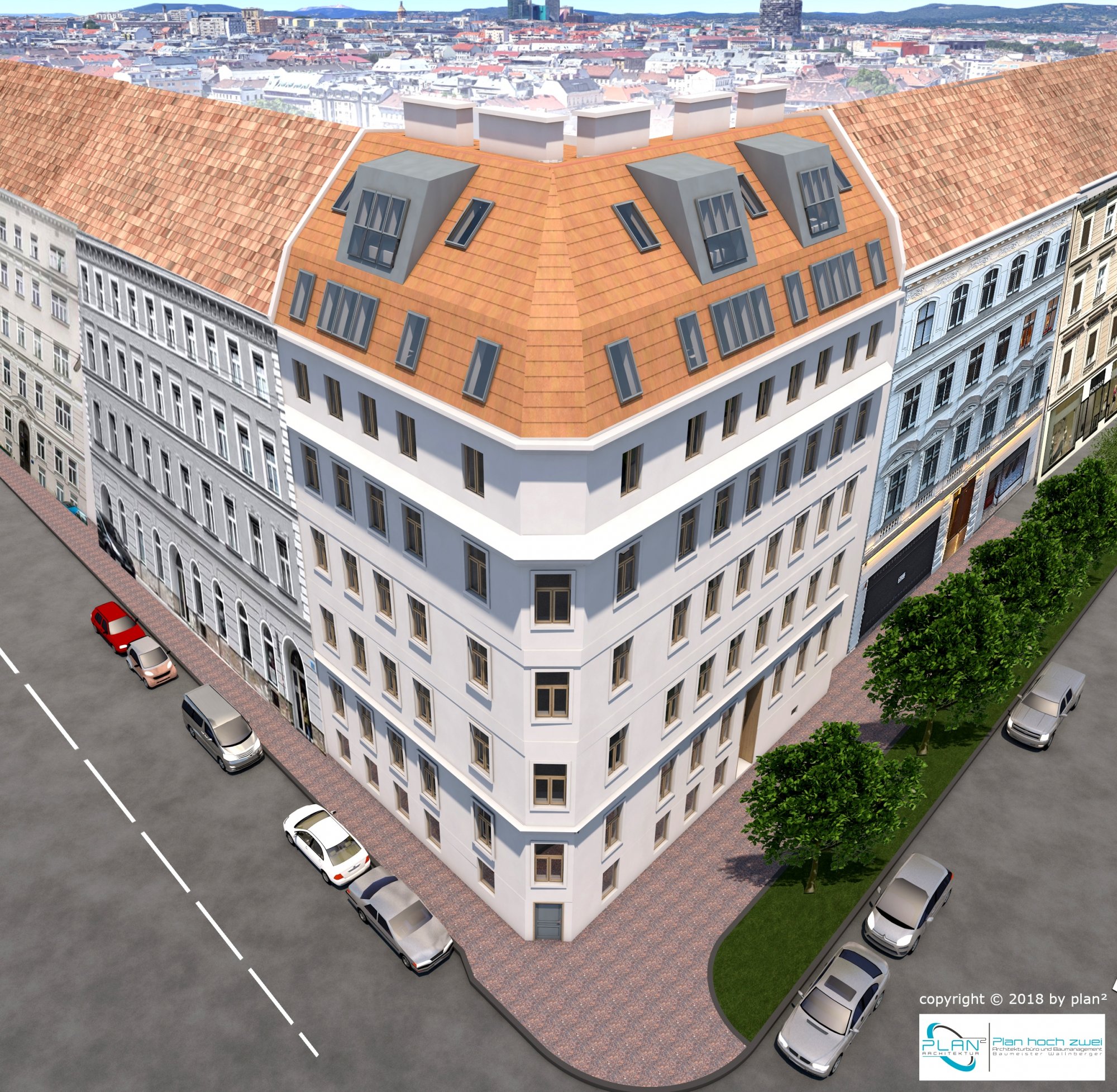 1100 Wien, Troststrasse 44 – Dachgeschoßausbau