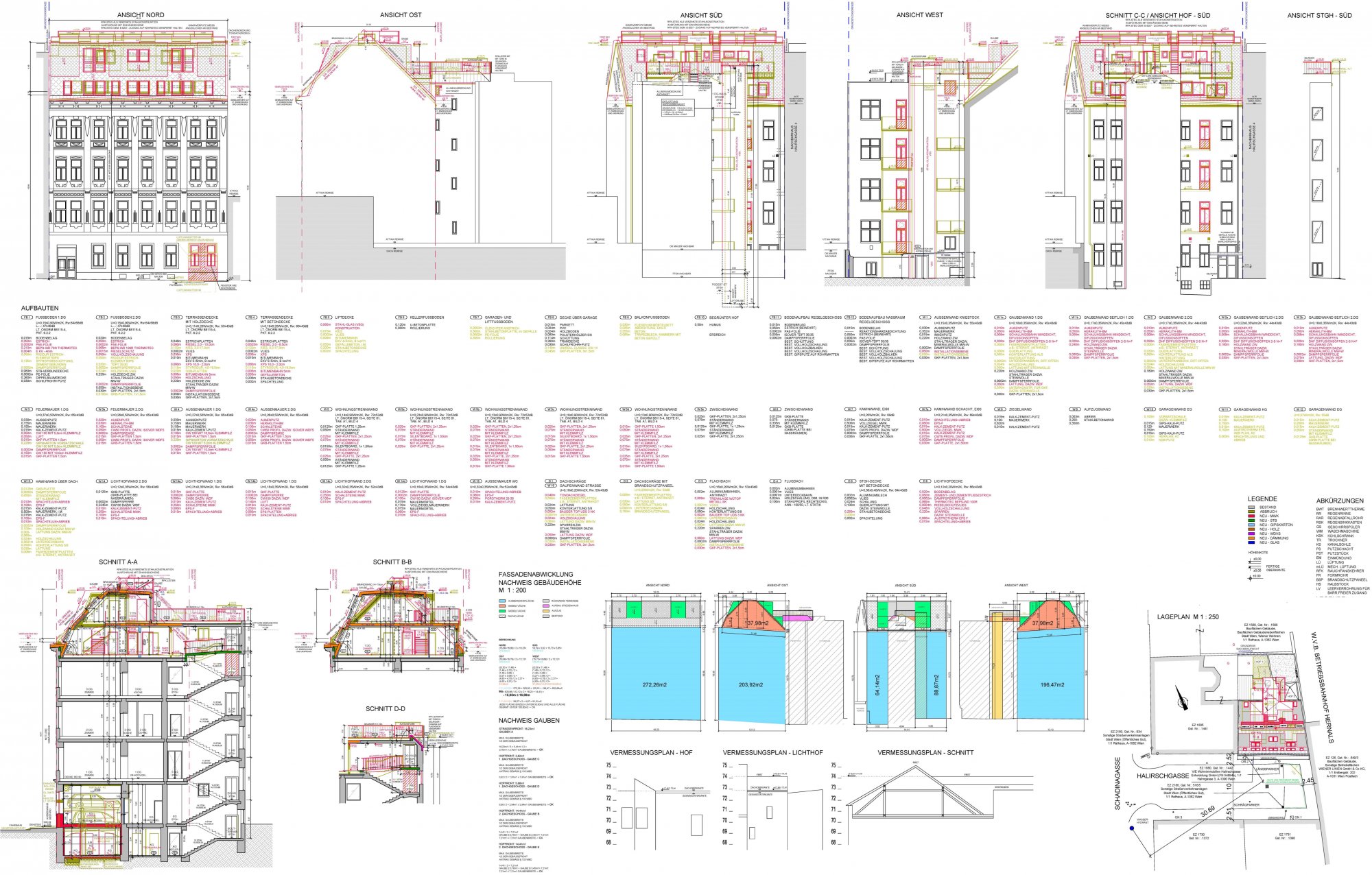 1170 Wien, Halirschgasse 2 – Dachgeschossausbau 2 WNG